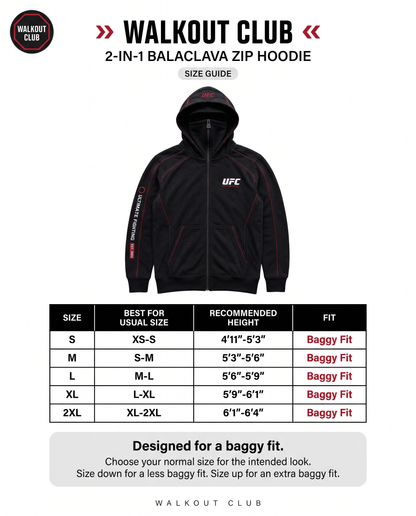 WALKOUT CLUB - Balaclava Hoodie